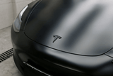 Satin Ceramic Black Vinyl Wrap