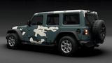 Army Green Camouflage TT Cars