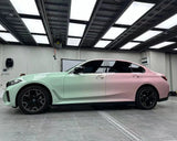 Green Pink Gradient Vinyl Wrap