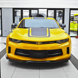 Matte Metallic Yellow Vinyl Wrap