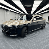 Gloss Metallic Champagne Gold Vinyl Wrap