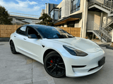 Color Shift White Blue Matte Vinyl Wrap