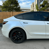 Color Shift White Blue Matte Vinyl Wrap