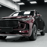 Gloss Metallic Black Rose Vinyl Wrap