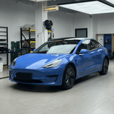 Gloss Crystal Abudhabi Blue Vinyl Wrap