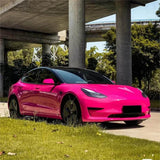 Gloss Crystal Rose Red Vinyl Wrap