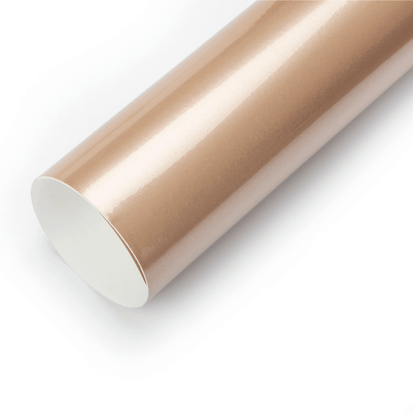 Gloss Metallic Champagne Gold Vinyl Wrap