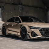 Gloss Metallic Champagne Gold Vinyl Wrap