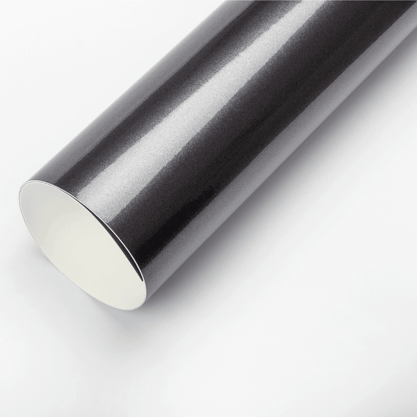 Gloss Metallic Graphite Ash Vinyl Wrap