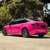 Gloss Crystal Rose Red Vinyl Wrap