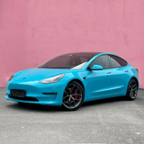 Gloss Crystal Miami Blue Vinyl Wrap
