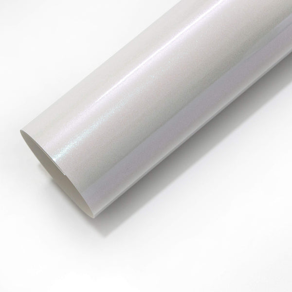 Glossy White Blue Wrap
