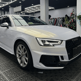Glossy White Gold Vinyl Wrap