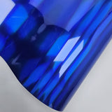 Holographic Blue Chrome Vinyl Wrap