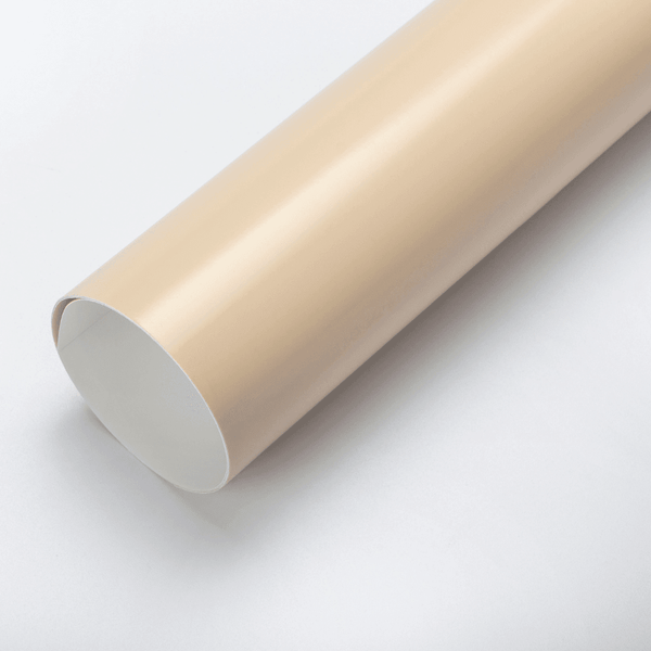 Satin Ceramic Beige Vinyl Wrap
