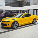 Matte Metallic Yellow Vinyl Wrap
