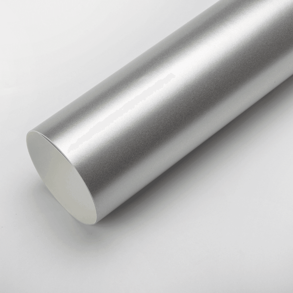 Matte Metallic Silver Vinyl Wrap