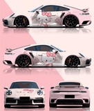 Hello Kitty Car Wrap