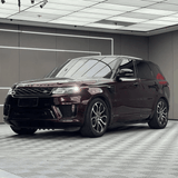 Gloss Metallic Black Rose Vinyl Wrap