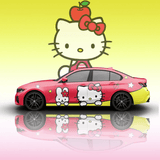 Hello Kitty Car Wrap