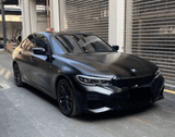 Satin Ceramic Black Vinyl Wrap