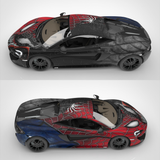 Venom Spider-Man Car Wrap