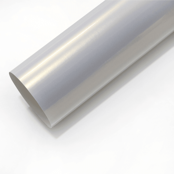 Color Shift White Gold Glossy Vinyl Wrap