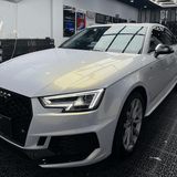Glossy White Gold Vinyl Wrap