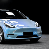 Gloss Gray Blue Color Shift Vinyl Wrap