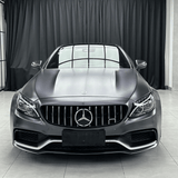 Matte Metallic Dark Gray Vinyl Wrap