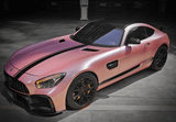 Matte Metallic Pink Vinyl Wrap