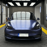 Matte Metallic Midnight Blue Vinyl Wrap