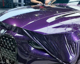 Glossy Metallic Midnight Purple Color PPF