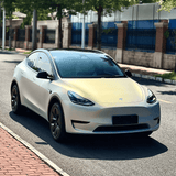 Color Shift White Gold Matte Vinyl Wrap