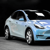 Gloss Gray Blue Color Shift Vinyl Wrap